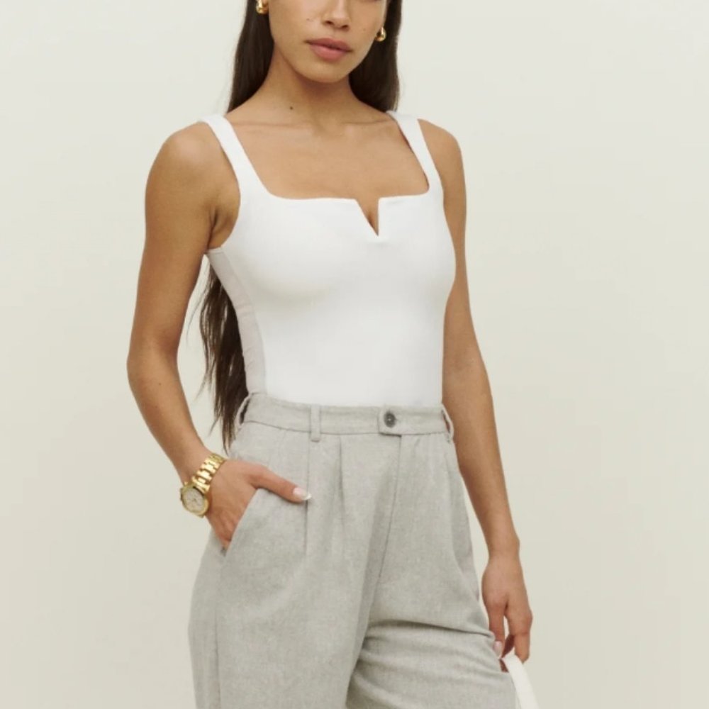 Reformation Ossie Knit Top